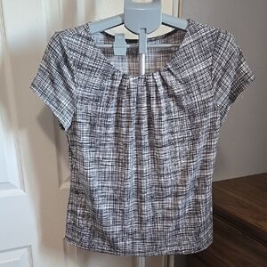 Black and White  Women's Top